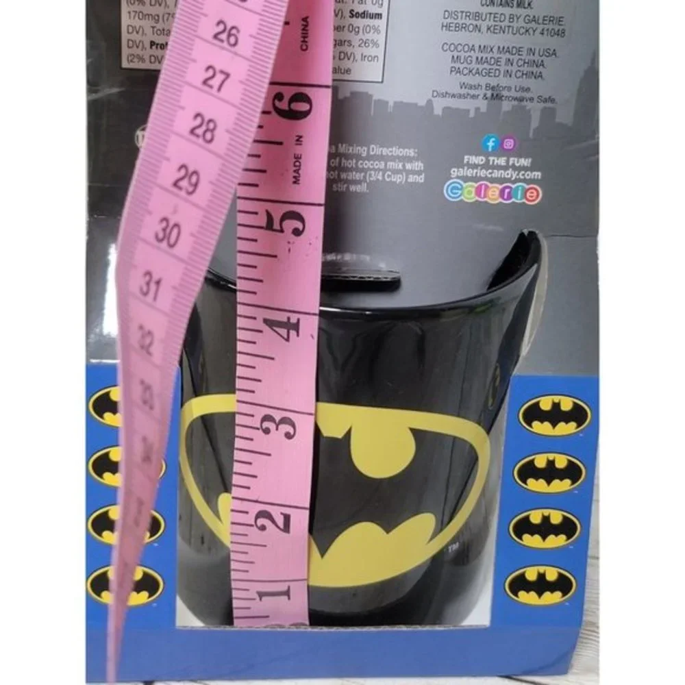 Batman‎ Galerie Large 14 oz. Ceramic Coffee Mug NEW (no cocoa mix)